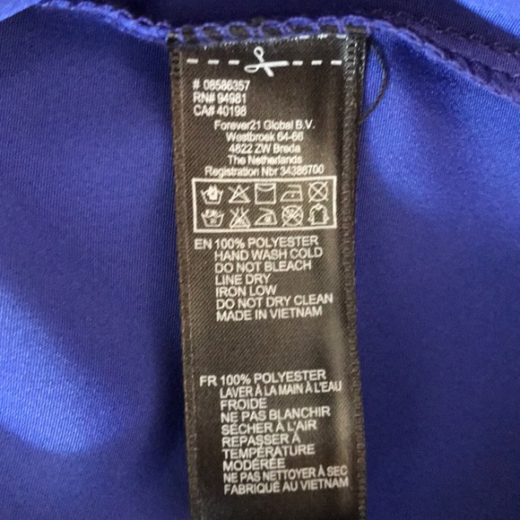 New Royal Blue Top - Picture 7 of 8